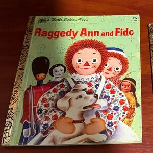 Raggedy Ann and Fido Little Golden Book 6th Edition